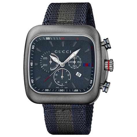 gucci blue mens watch|men Gucci watches for sale.